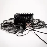 Choker Black Knitted | Tokio Sheep