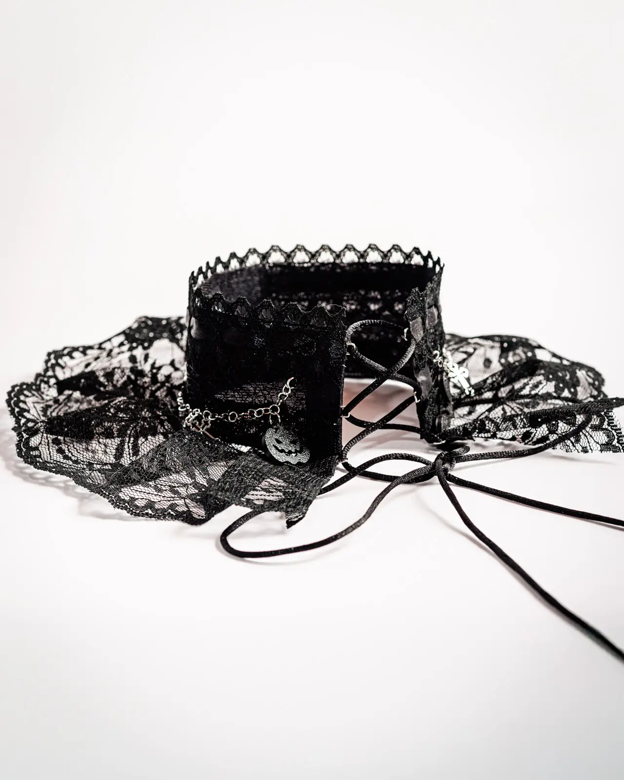 Choker Black Knitted | Tokio Sheep