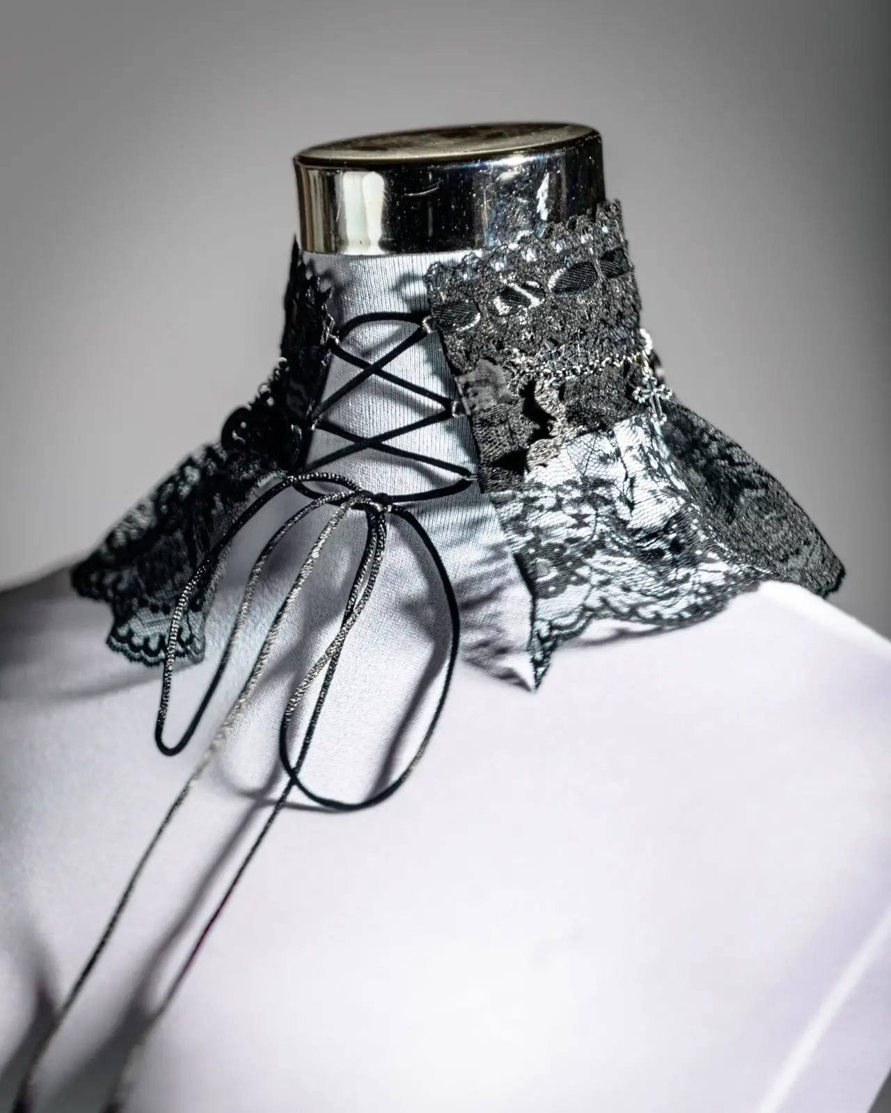 Choker Black Knitted | Tokio Sheep