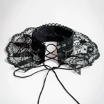 Choker Black Knitted | Tokio Sheep