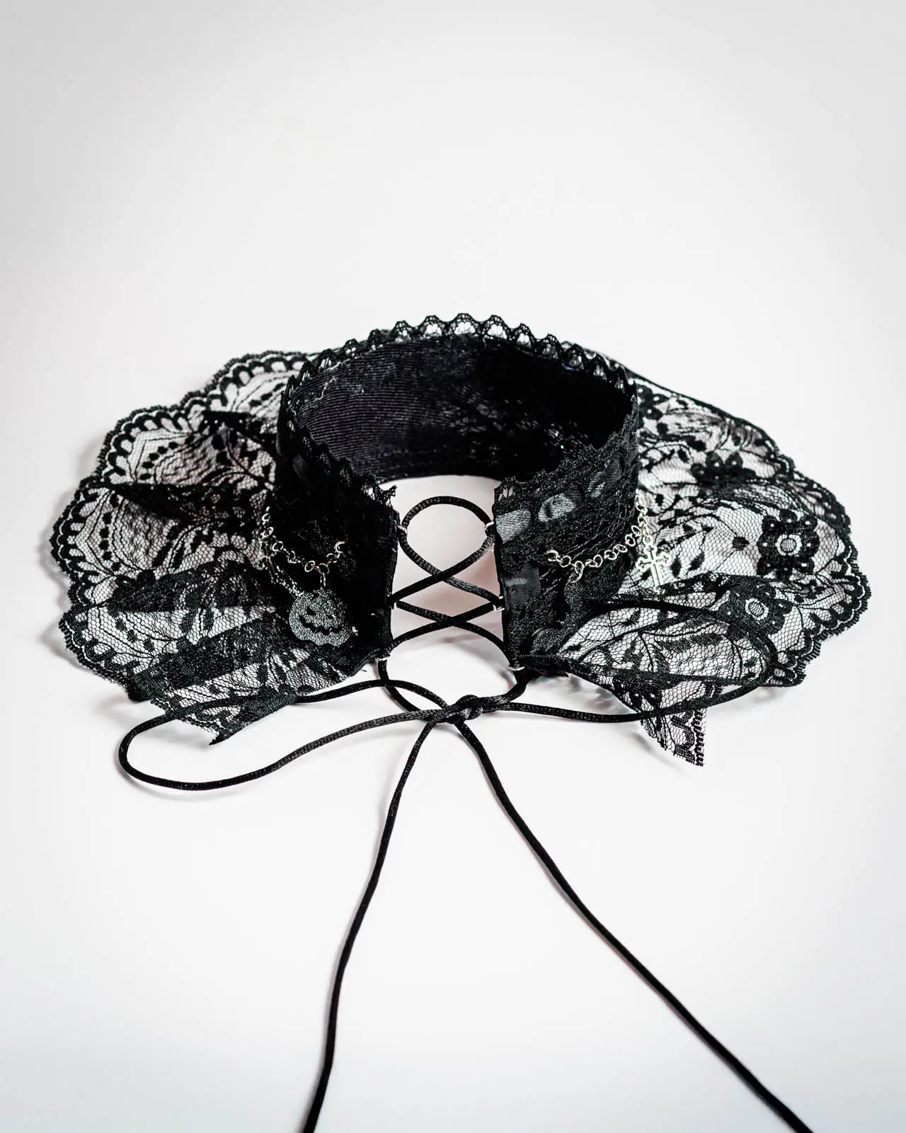 Choker Black Knitted | Tokio Sheep
