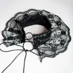 Choker Black Knitted | Tokio Sheep