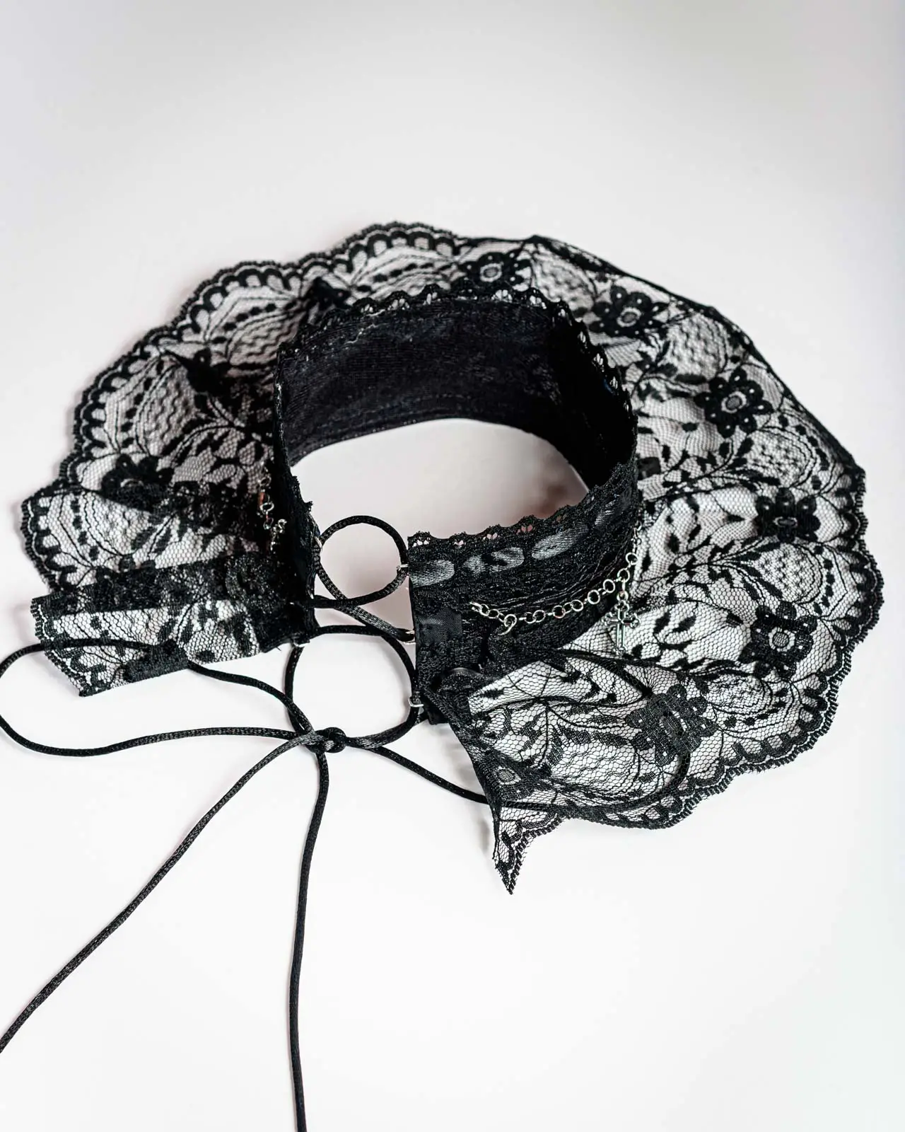 Choker Black Knitted | Tokio Sheep