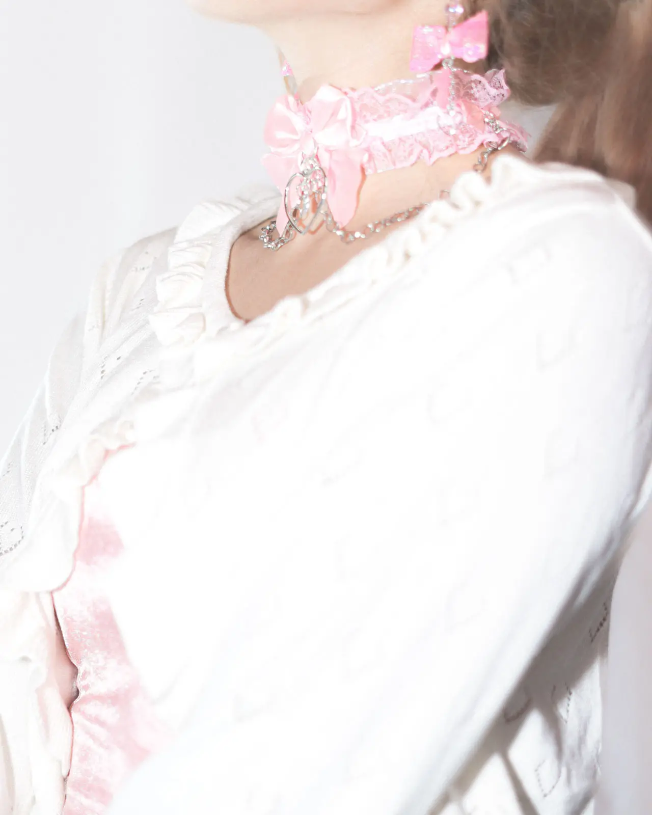 Choker Kitty Heart Cute | Tokio Sheep