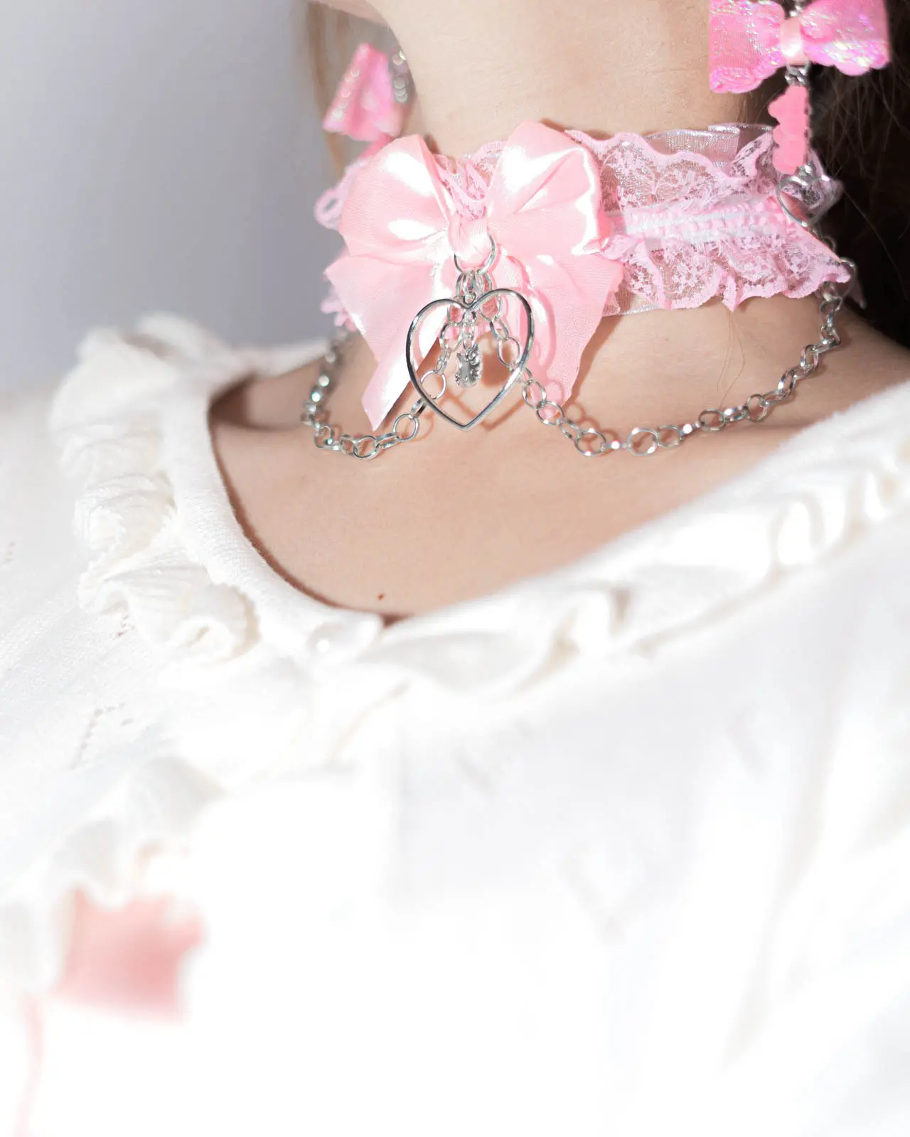 Choker Kitty Heart Cute | Tokio Sheep