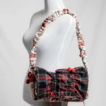 Cartera Fluffy Tartán | Tokio Sheep