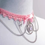 Choker Star Pink Tokio Sheep Accesorios Choker