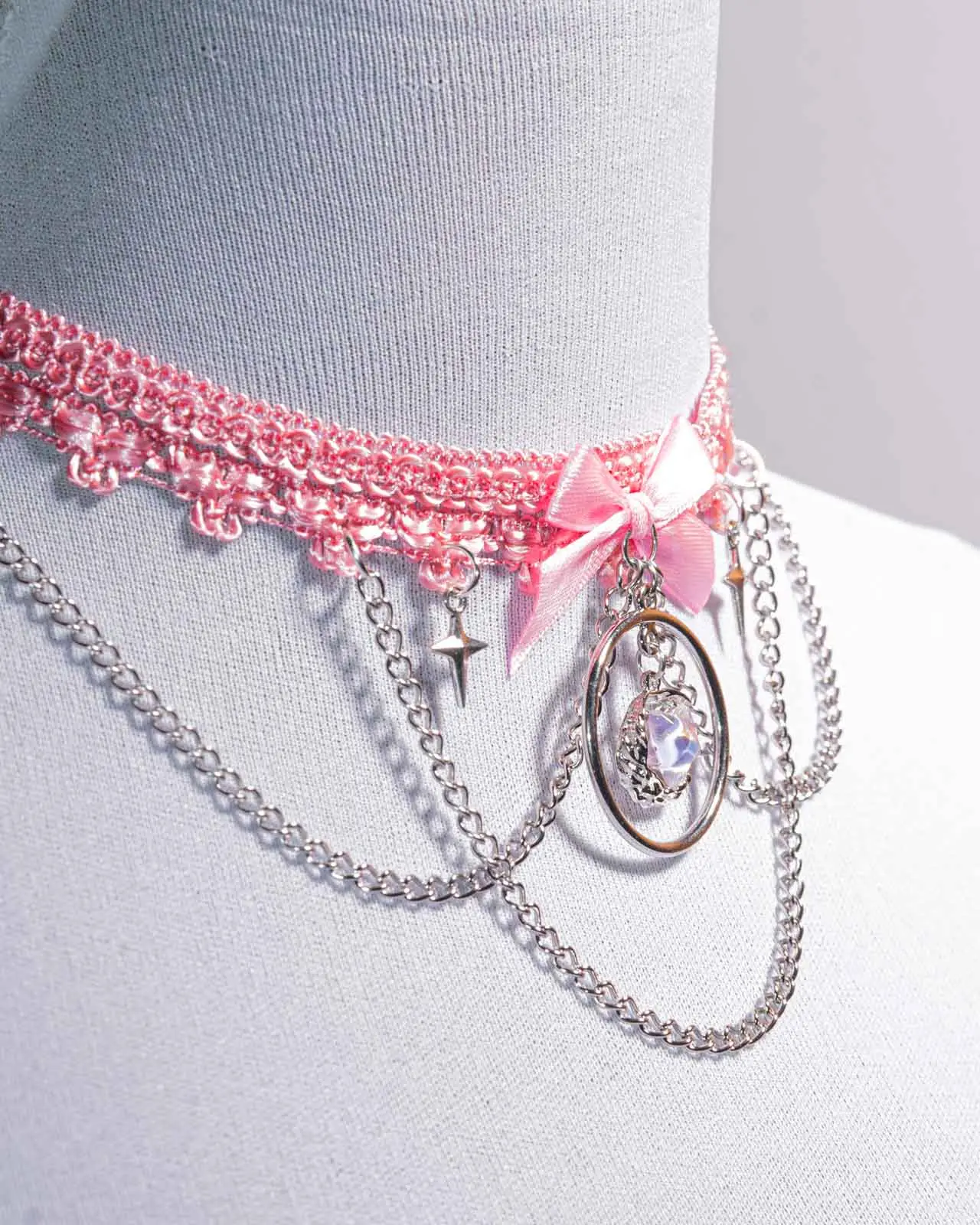 Choker Star Pink Tokio Sheep Accesorios Choker